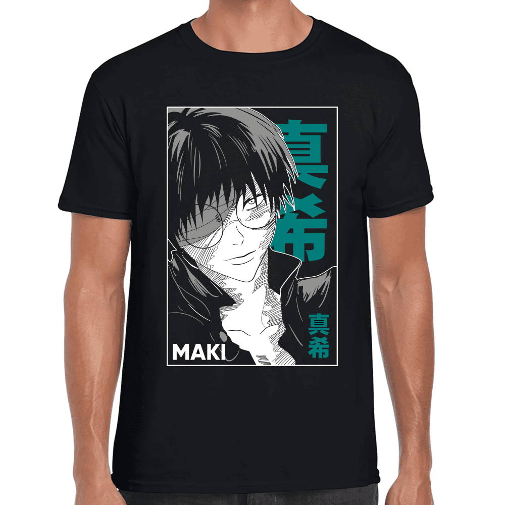 Playera Jujutsu Kaisen Maki Zenin Algodón Premium #1043