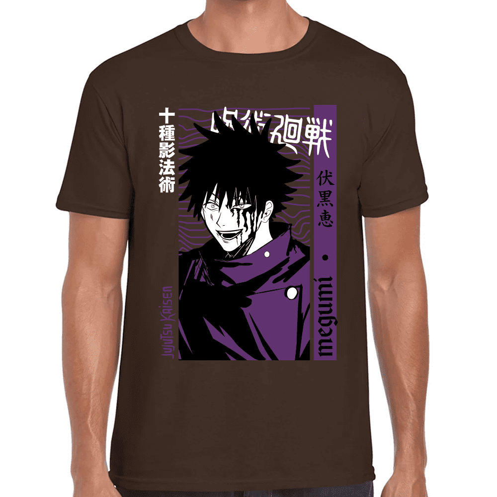 Playera Jujutsu Kaisen Megumi Fushiguro Algodón Premium #1044