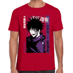 Playera Jujutsu Kaisen Megumi Fushiguro Algodón Premium #1044