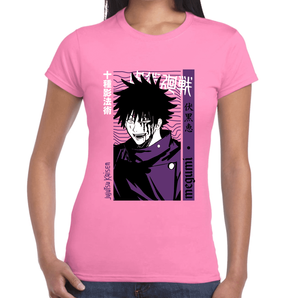 Playera Jujutsu Kaisen Megumi Fushiguro Algodón Premium #1044