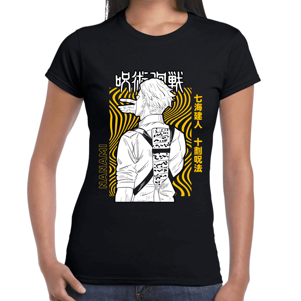 Playera Jujutsu Kaisen Kento Nanami Algodón Premium #1046