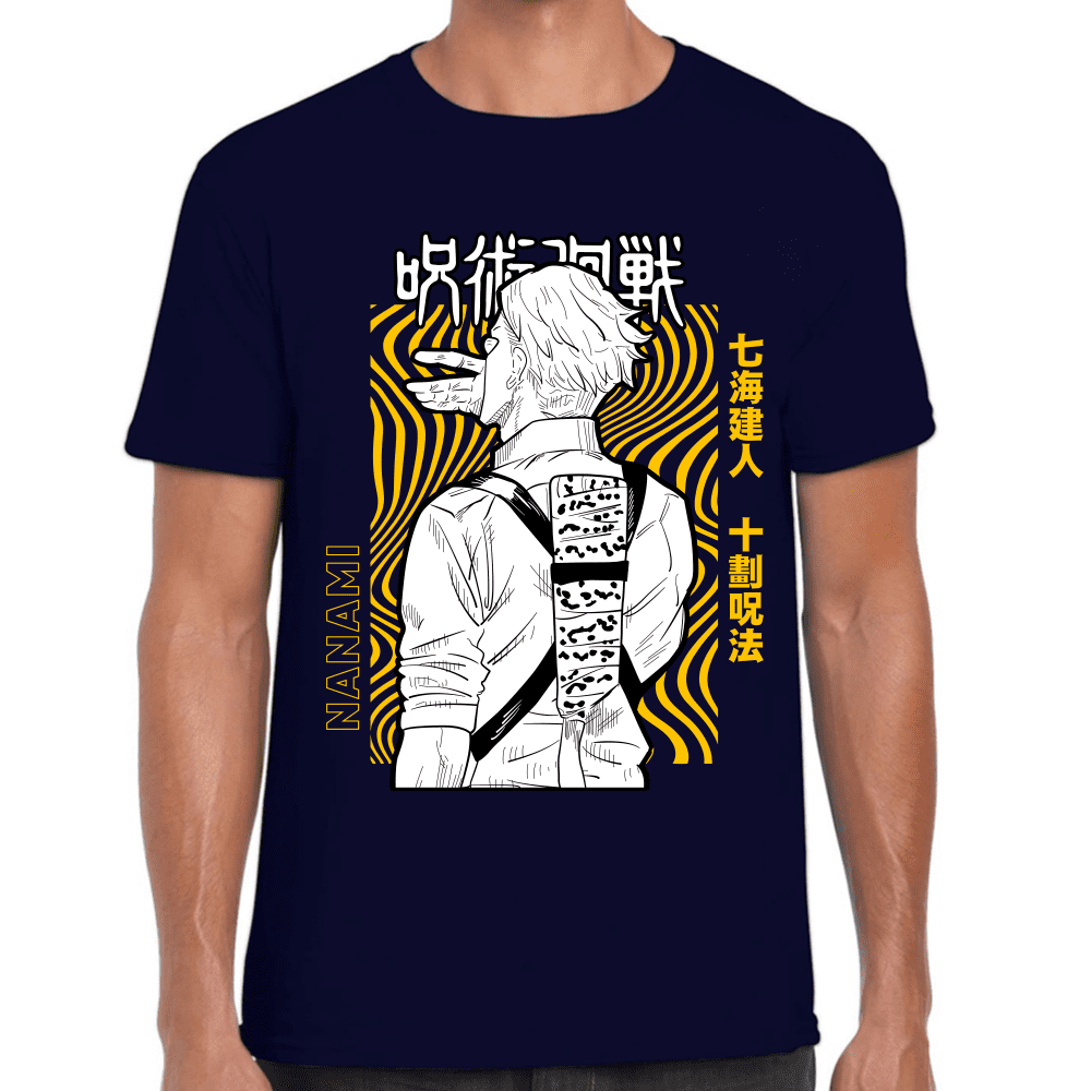 Playera Jujutsu Kaisen Kento Nanami Algodón Premium #1046