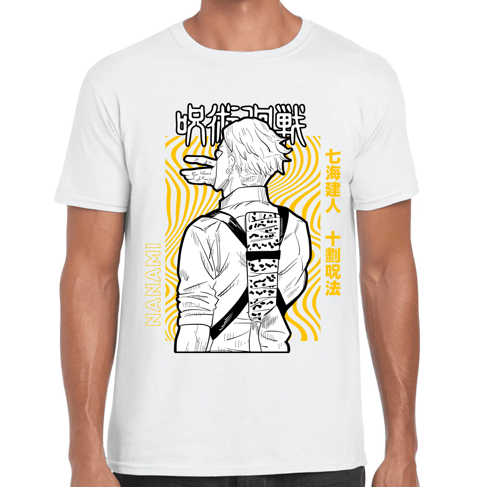 Playera Jujutsu Kaisen Kento Nanami Algodón Premium #1046