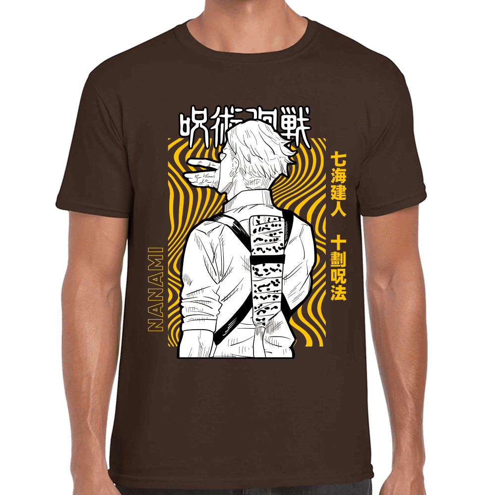 Playera Jujutsu Kaisen Kento Nanami Algodón Premium #1046