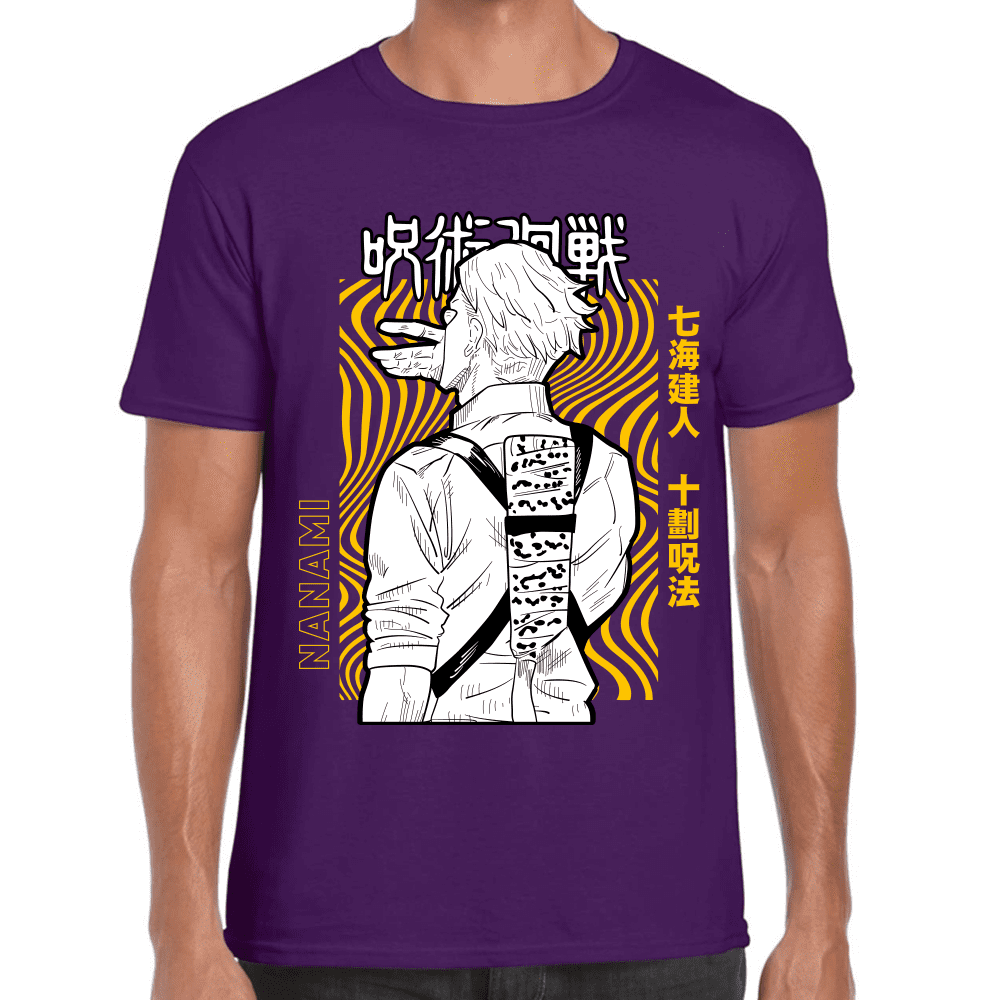 Playera Jujutsu Kaisen Kento Nanami Algodón Premium #1046