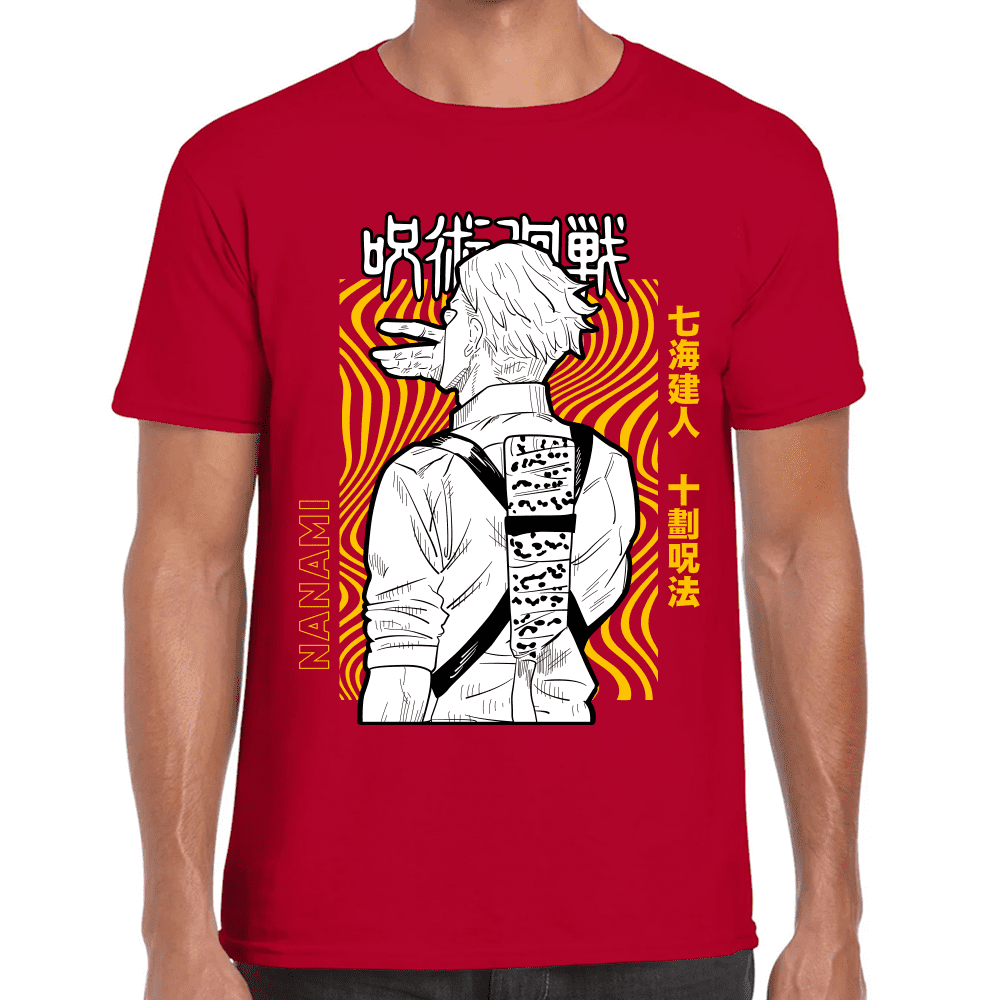 Playera Jujutsu Kaisen Kento Nanami Algodón Premium #1046