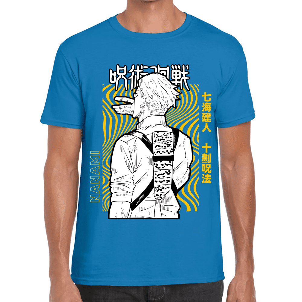 Playera Jujutsu Kaisen Kento Nanami Algodón Premium #1046