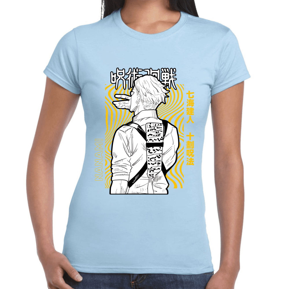 Playera Jujutsu Kaisen Kento Nanami Algodón Premium #1046