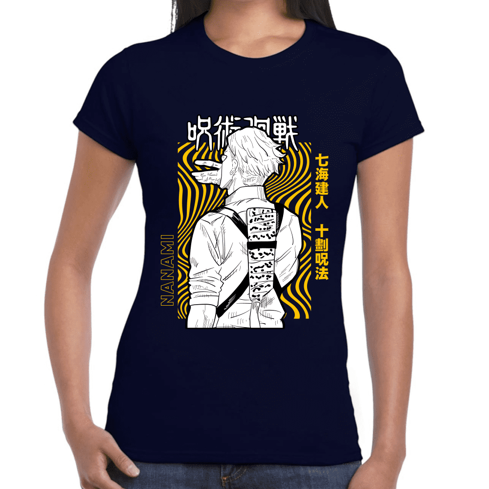 Playera Jujutsu Kaisen Kento Nanami Algodón Premium #1046