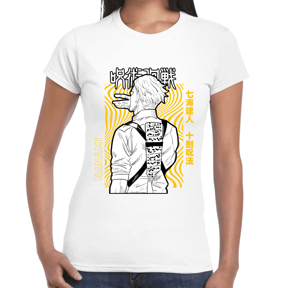 Playera Jujutsu Kaisen Kento Nanami Algodón Premium #1046