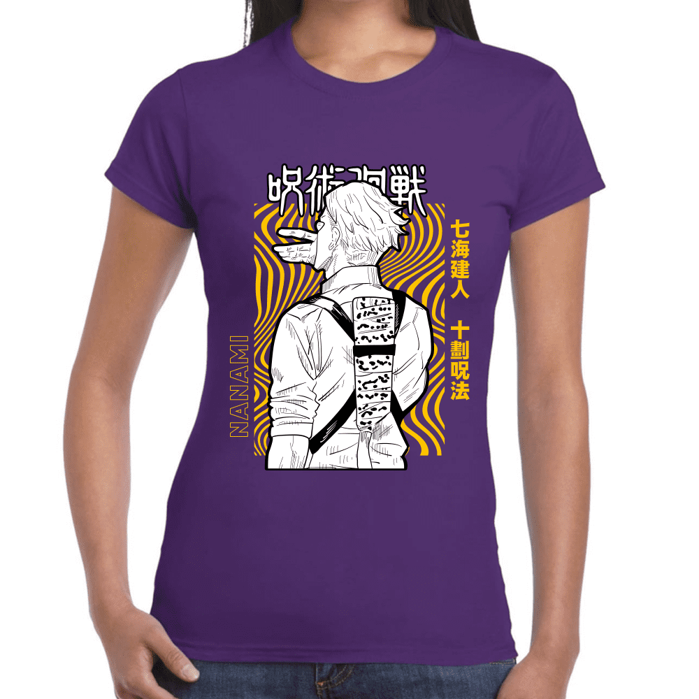 Playera Jujutsu Kaisen Kento Nanami Algodón Premium #1046
