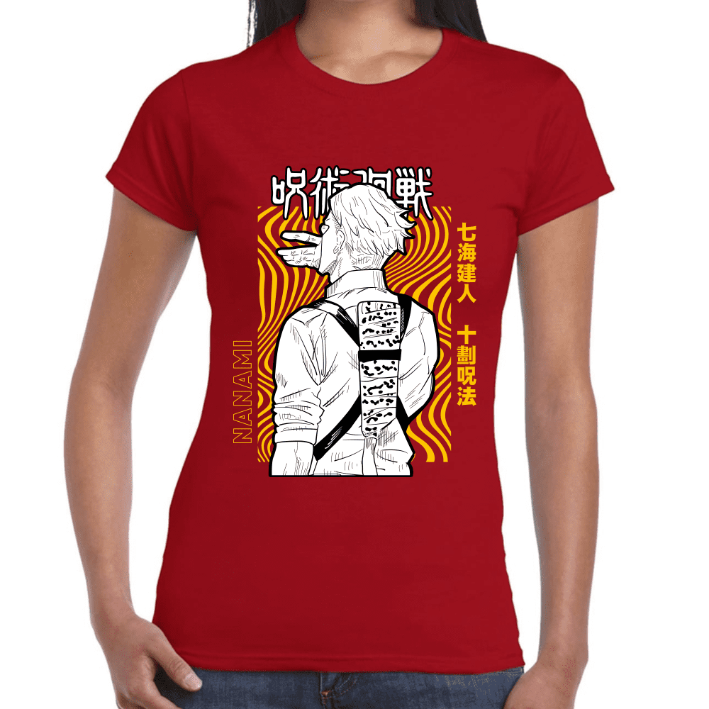 Playera Jujutsu Kaisen Kento Nanami Algodón Premium #1046