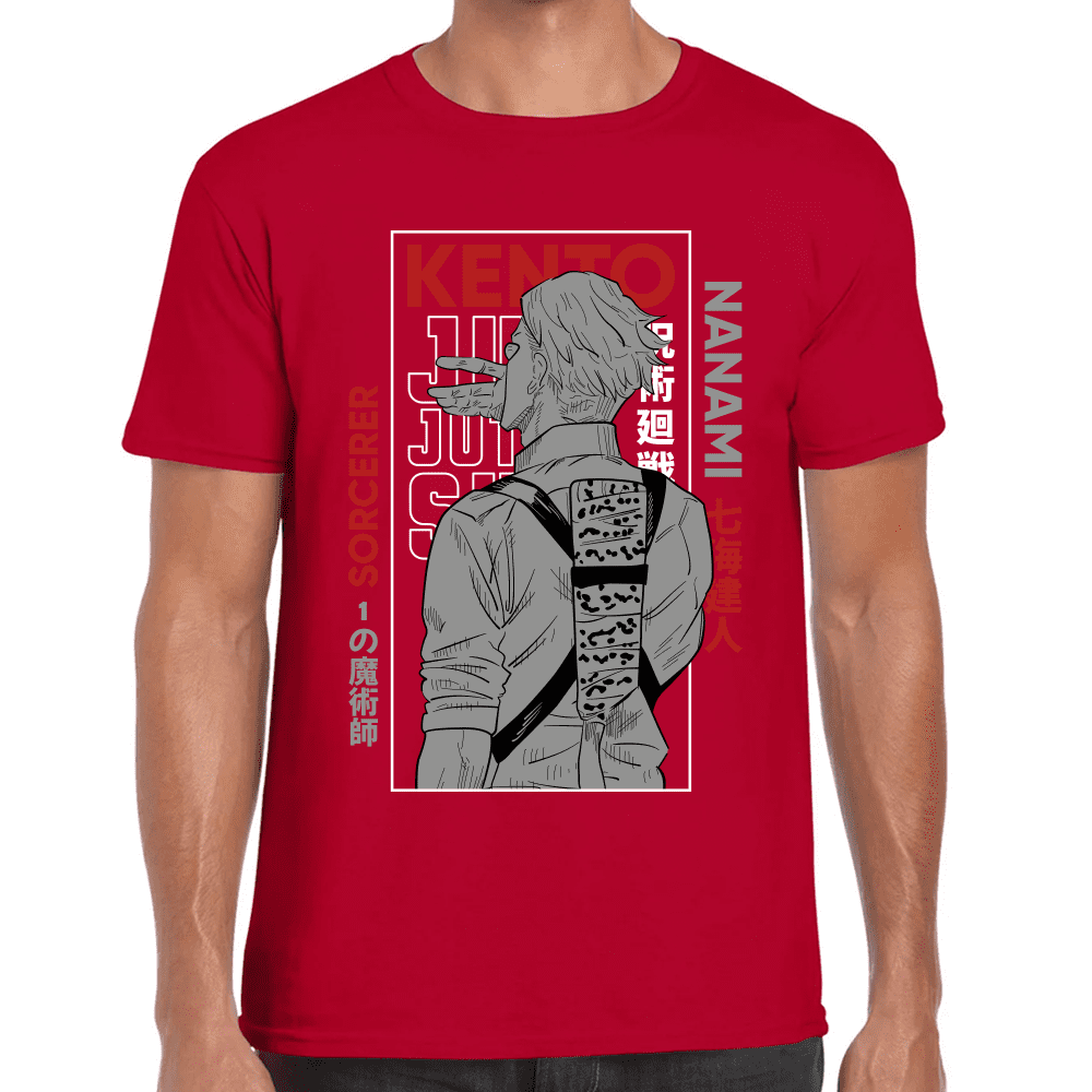 Playera Jujutsu Kaisen Kento Nanami Algodón Premium #1047