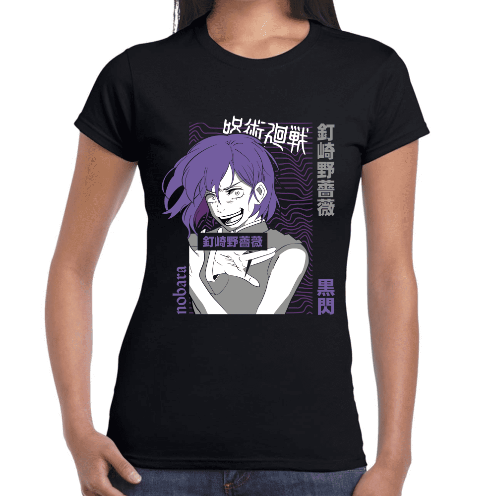 Playera Jujutsu Kaisen Nobara Kugisaki Algodón Premium #1048