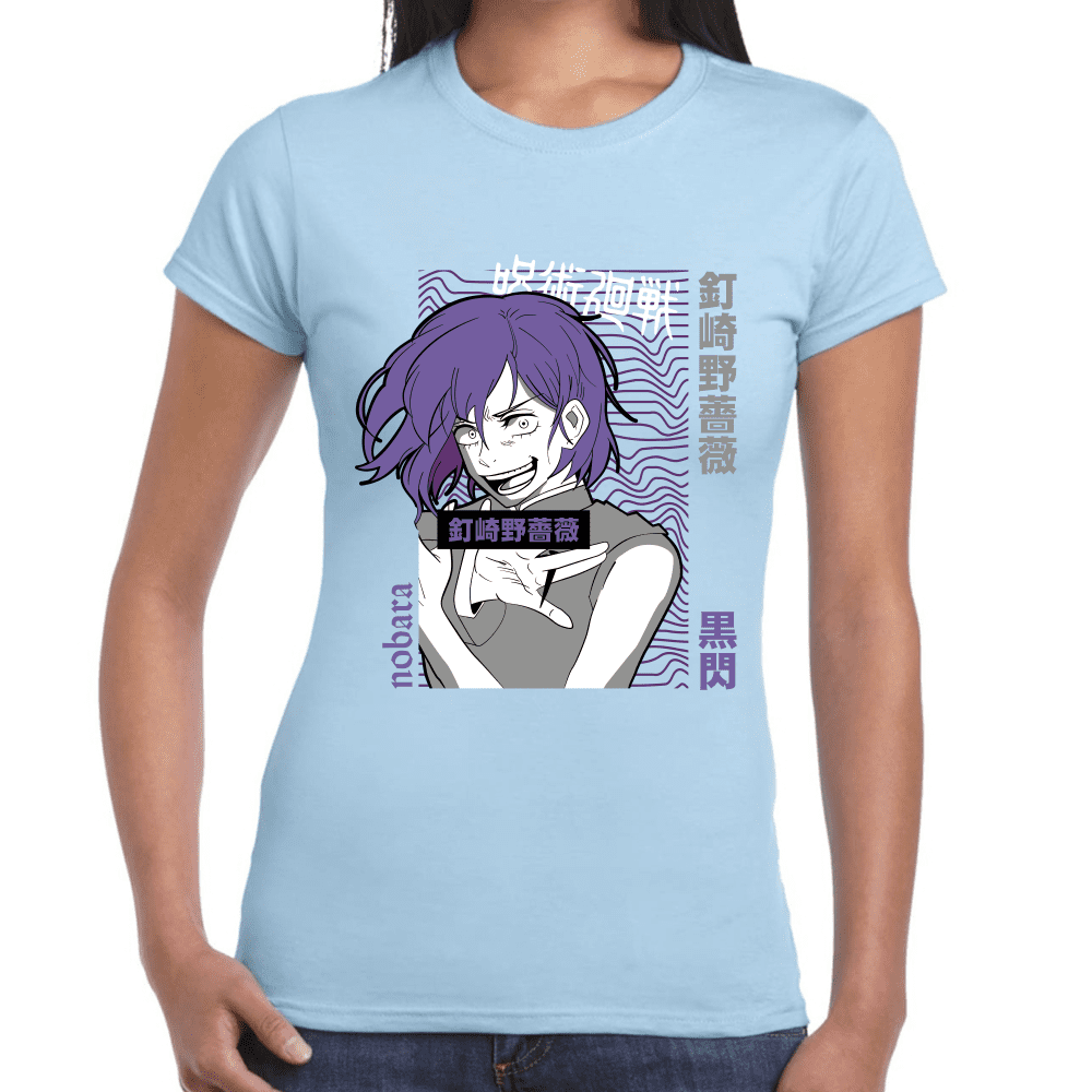 Playera Jujutsu Kaisen Nobara Kugisaki Algodón Premium #1048