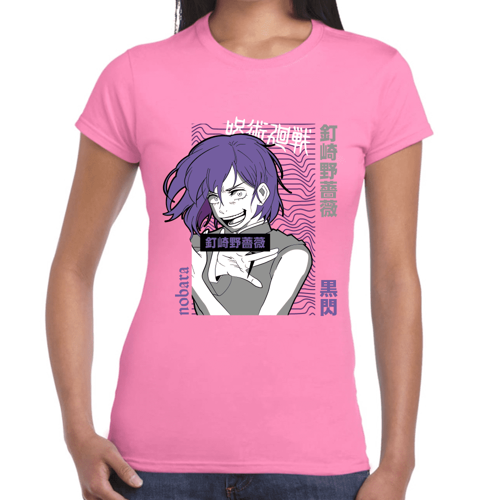 Playera Jujutsu Kaisen Nobara Kugisaki Algodón Premium #1048