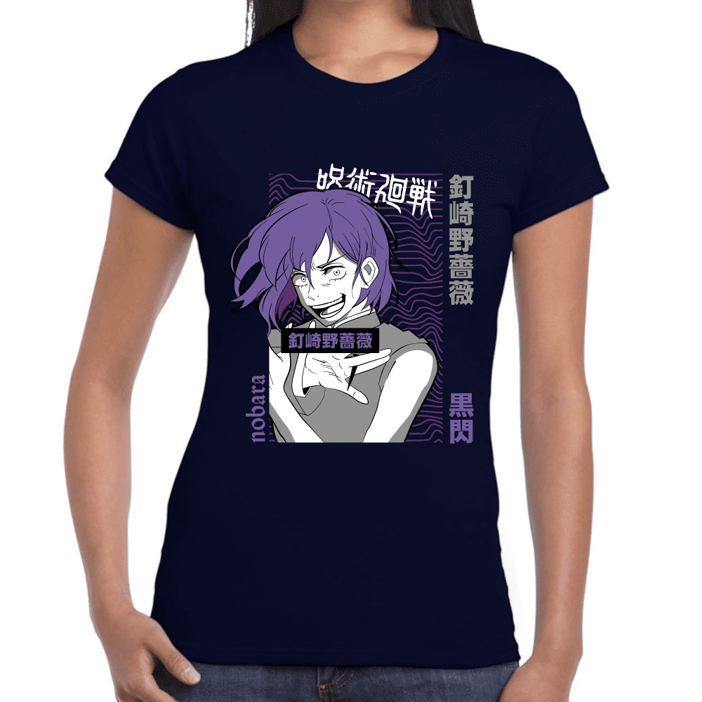 Playera Jujutsu Kaisen Nobara Kugisaki Algodón Premium #1048