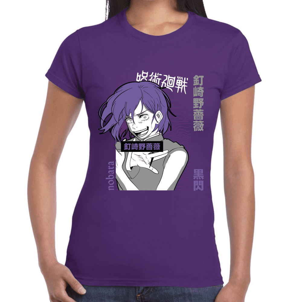 Playera Jujutsu Kaisen Nobara Kugisaki Algodón Premium #1048