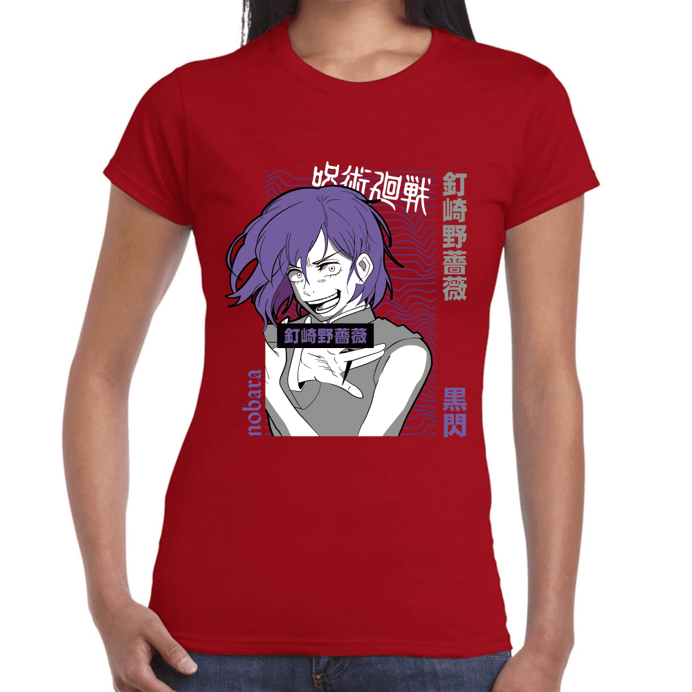 Playera Jujutsu Kaisen Nobara Kugisaki Algodón Premium #1048
