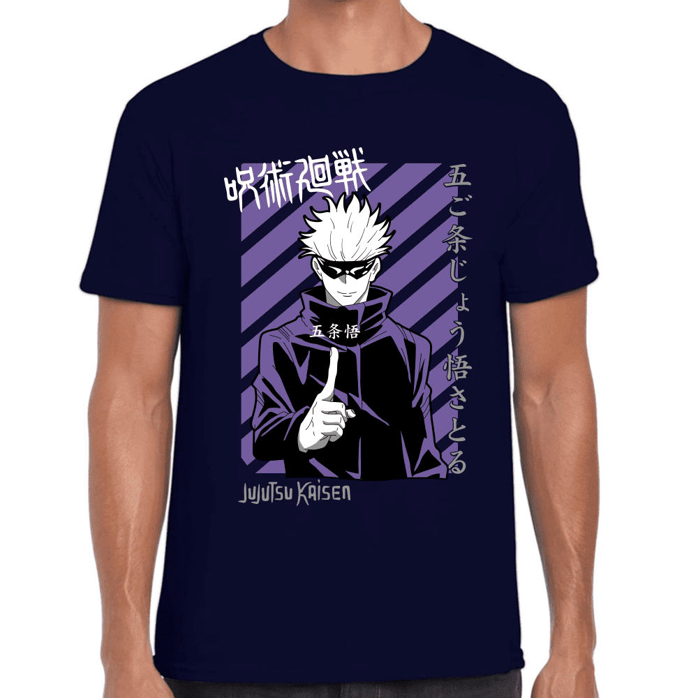 Playera Jujutsu Kaisen Satoru Gojo Algodón Premium #1049