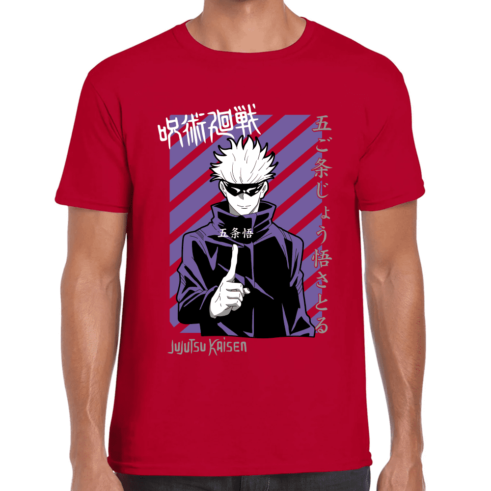Playera Jujutsu Kaisen Satoru Gojo Algodón Premium #1049