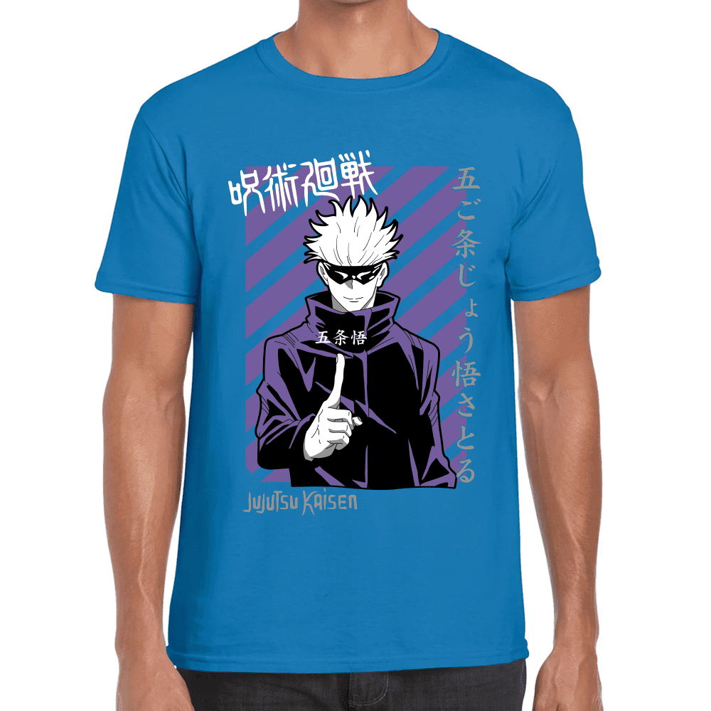 Playera Jujutsu Kaisen Satoru Gojo Algodón Premium #1049
