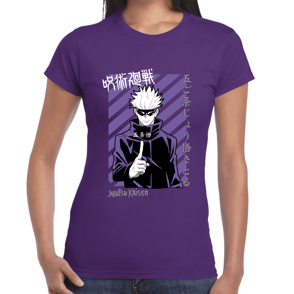 Playera Jujutsu Kaisen Satoru Gojo Algodón Premium #1049