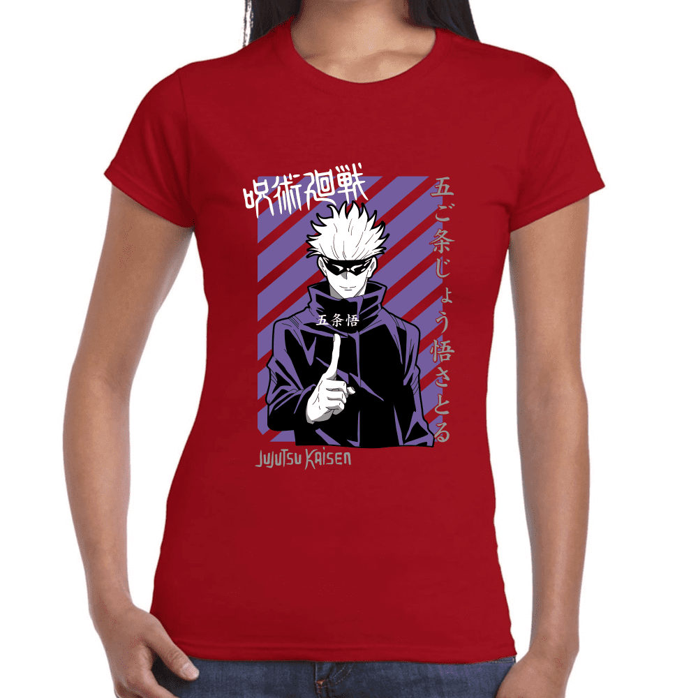 Playera Jujutsu Kaisen Satoru Gojo Algodón Premium #1049