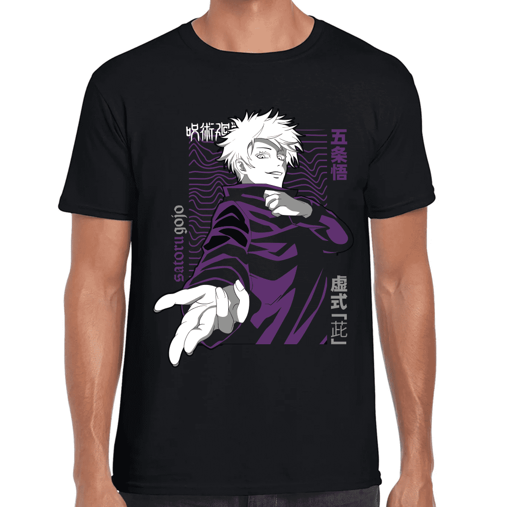 Playera Jujutsu Kaisen Satoru Gojo Algodón Premium #1050
