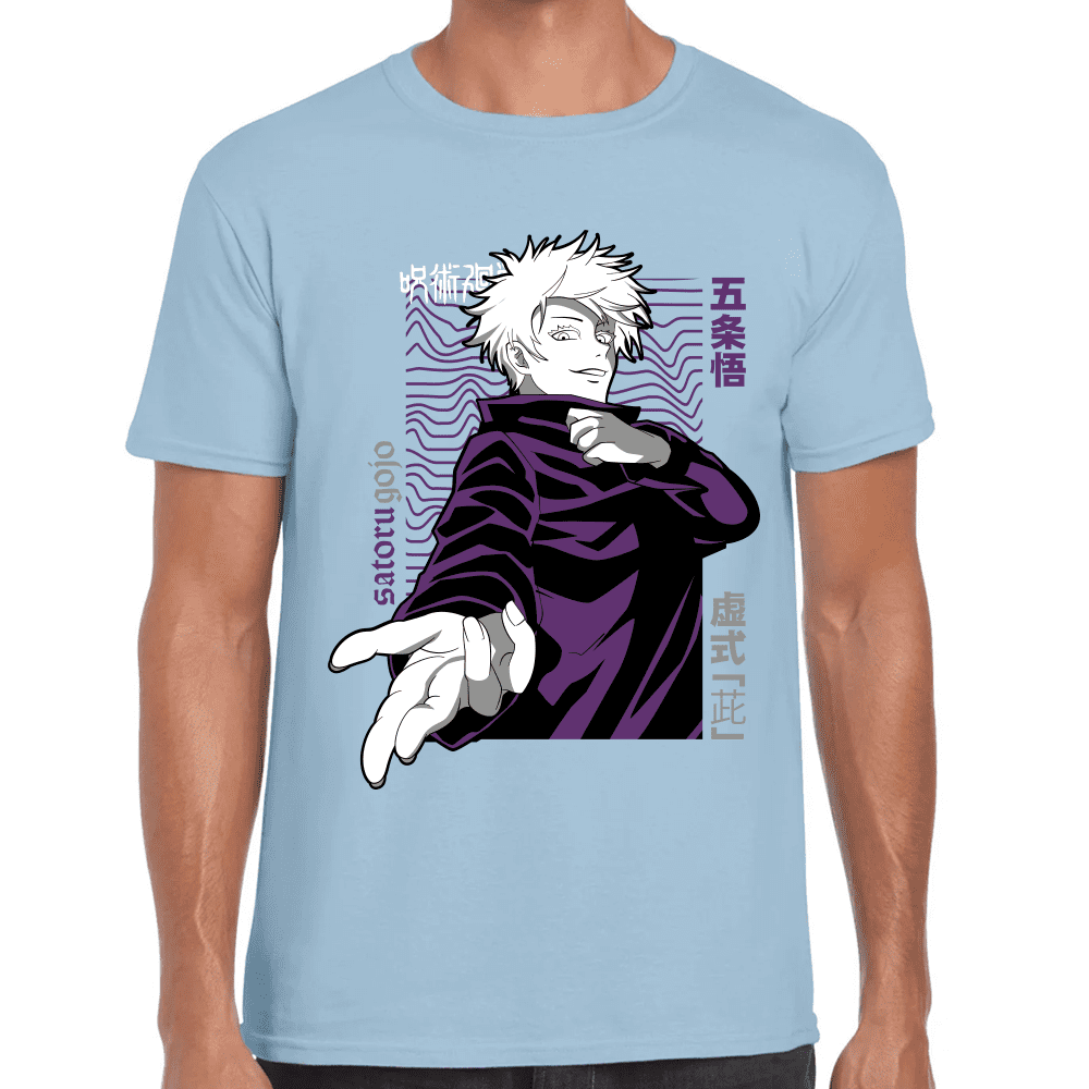 Playera Jujutsu Kaisen Satoru Gojo Algodón Premium #1050