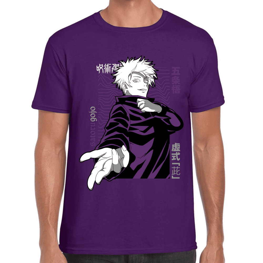 Playera Jujutsu Kaisen Satoru Gojo Algodón Premium #1050