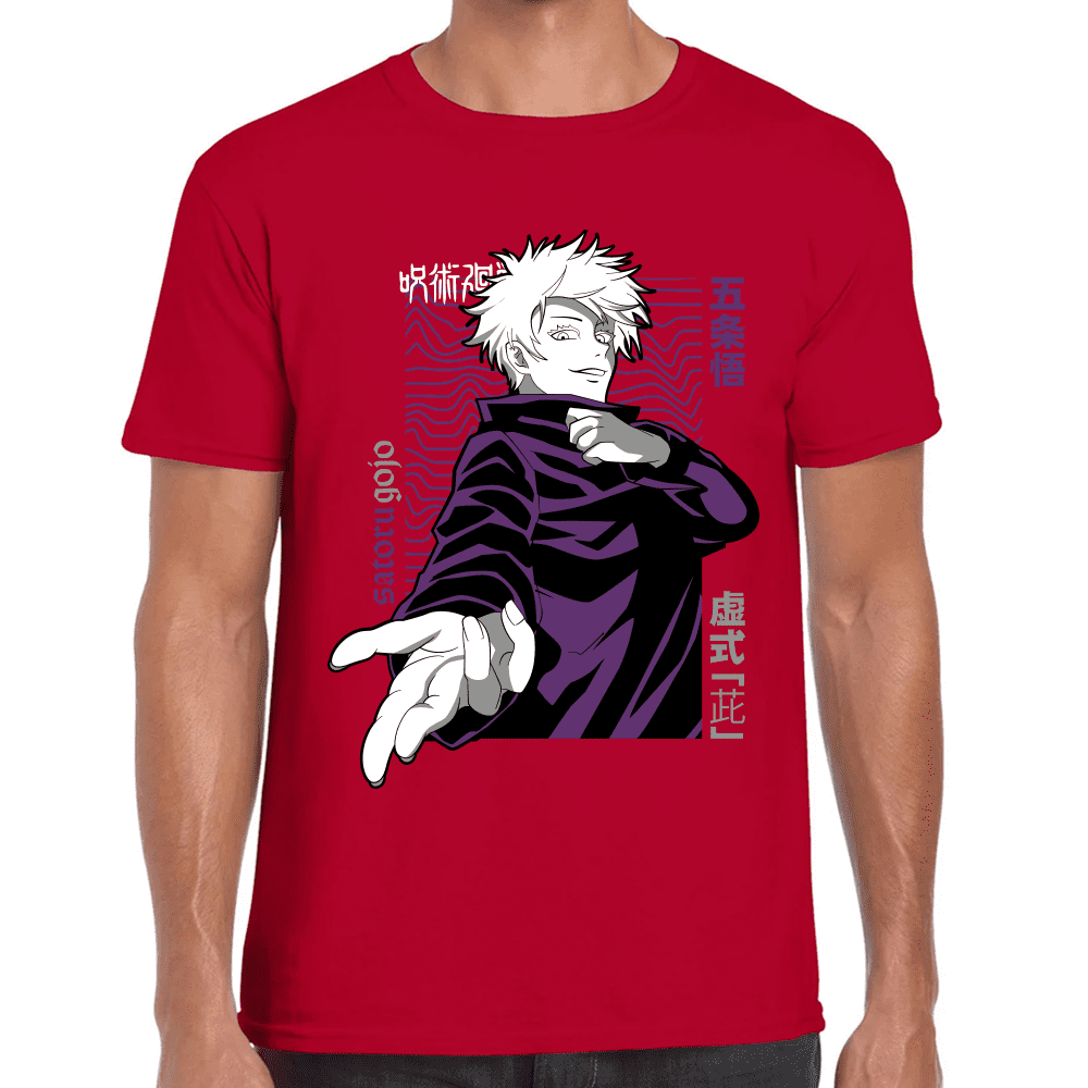 Playera Jujutsu Kaisen Satoru Gojo Algodón Premium #1050