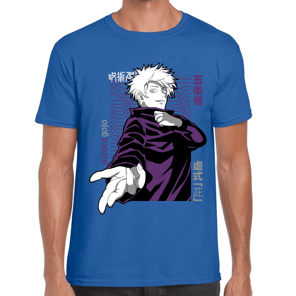 Playera Jujutsu Kaisen Satoru Gojo Algodón Premium #1050