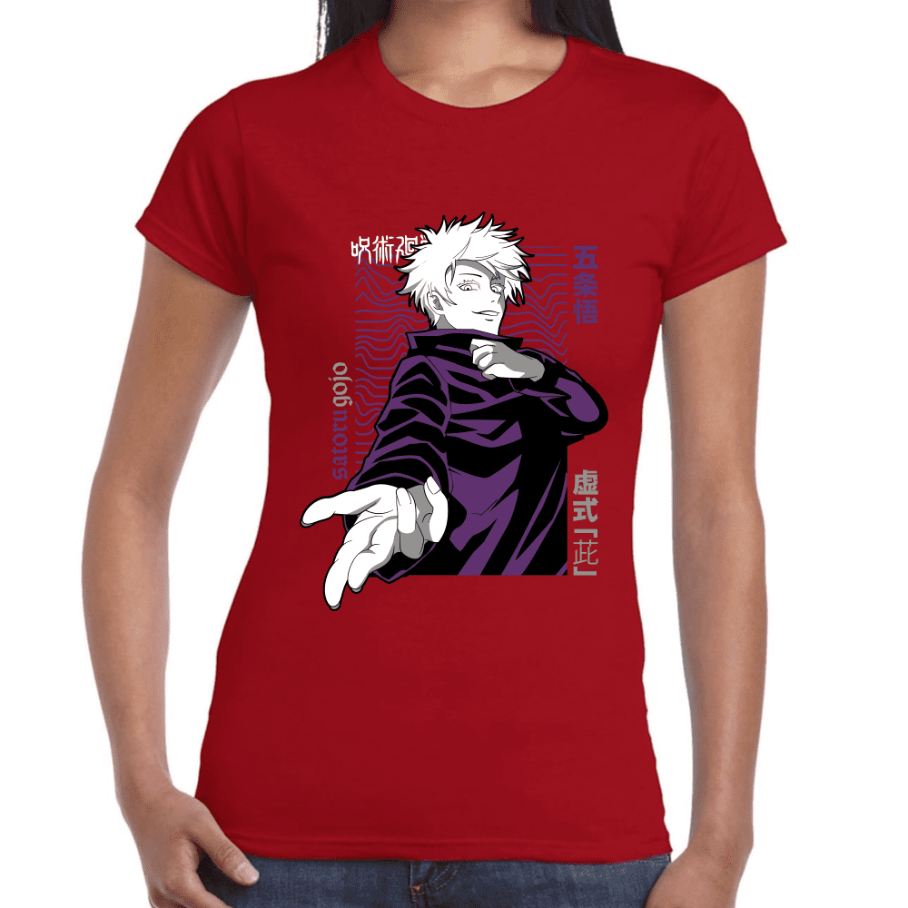 Playera Jujutsu Kaisen Satoru Gojo Algodón Premium #1050