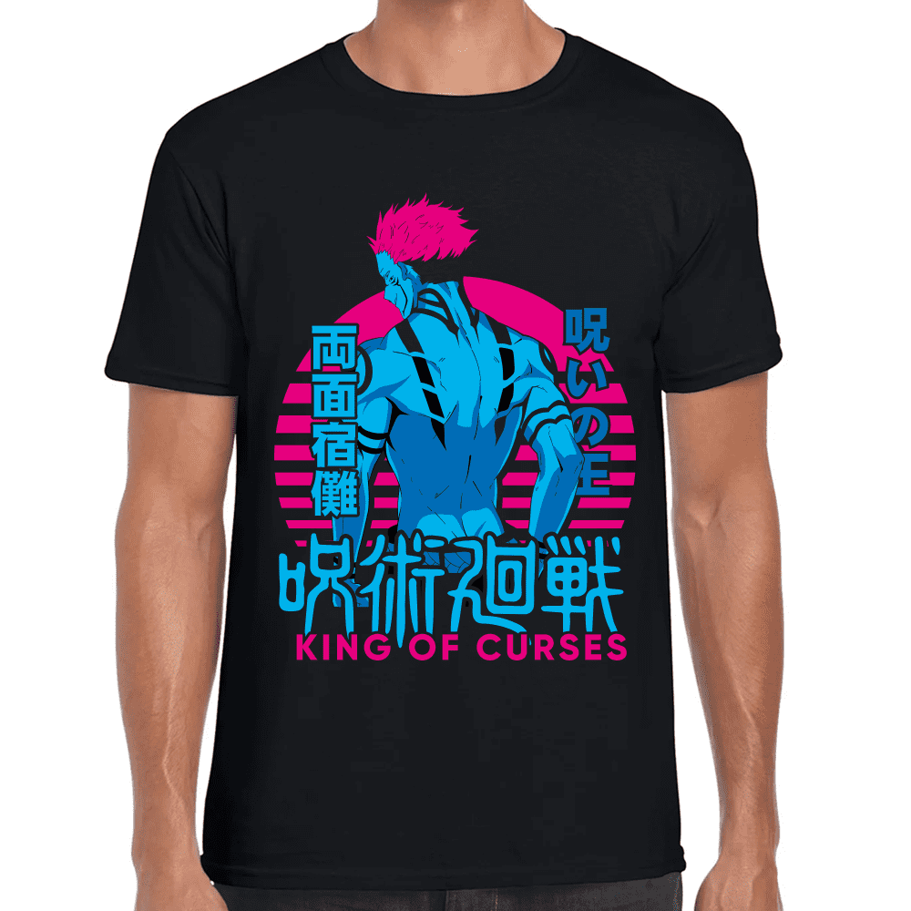 Playera Jujutsu Kaisen Sukuna Algodón Premium #1051