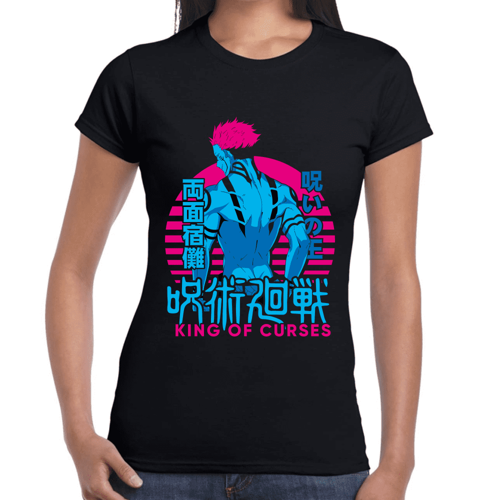 Playera Jujutsu Kaisen Sukuna Algodón Premium #1051