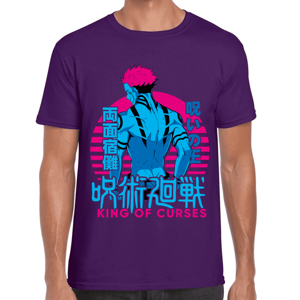 Playera Jujutsu Kaisen Sukuna Algodón Premium #1051