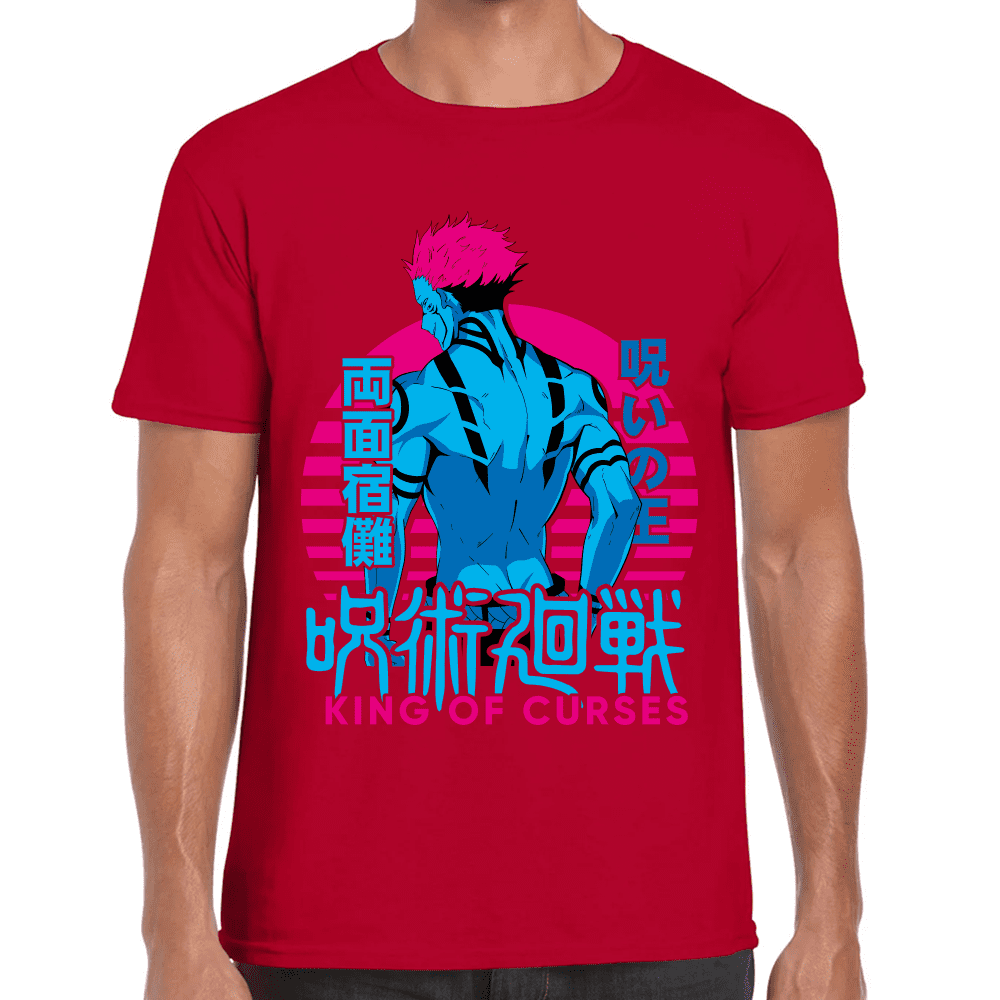 Playera Jujutsu Kaisen Sukuna Algodón Premium #1051