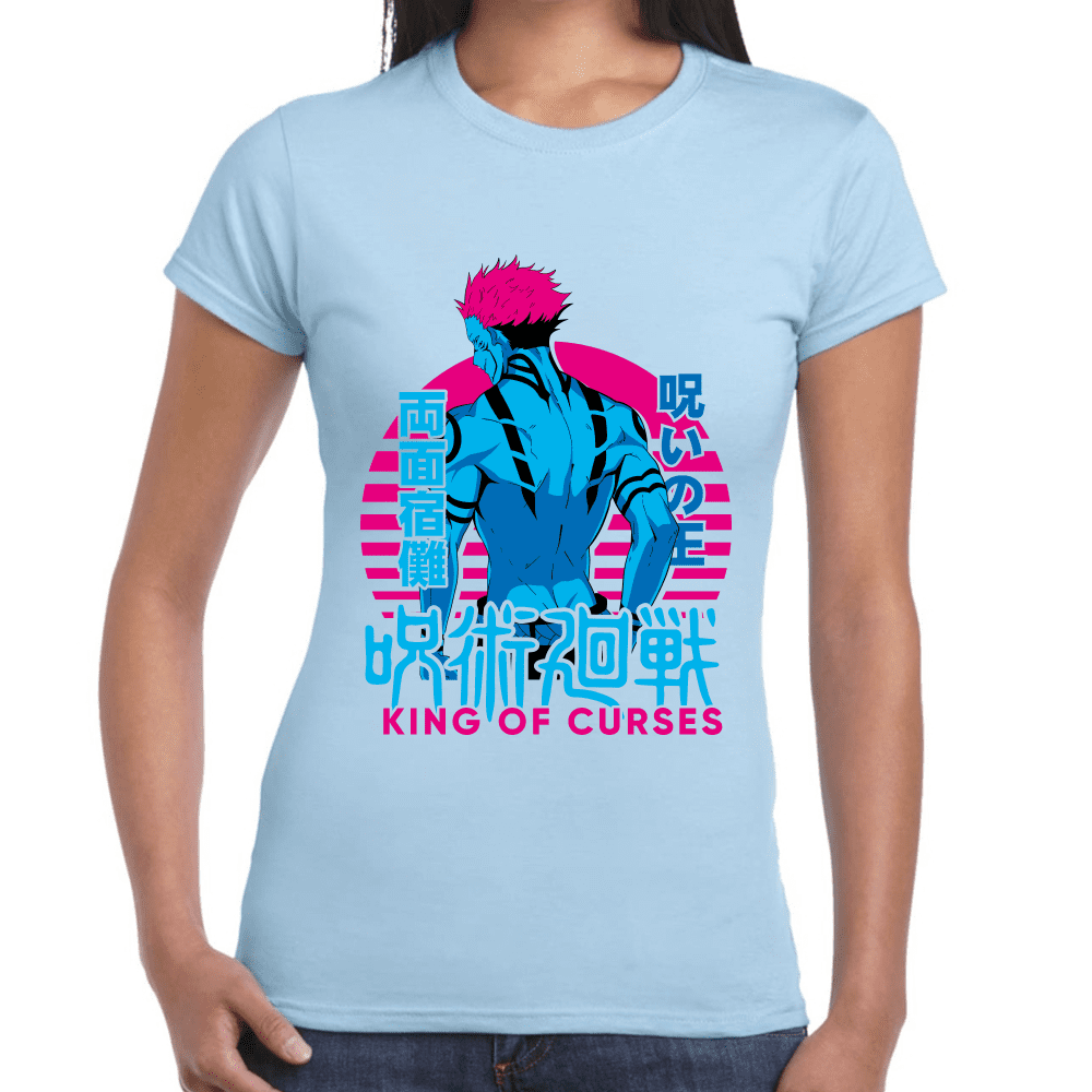Playera Jujutsu Kaisen Sukuna Algodón Premium #1051
