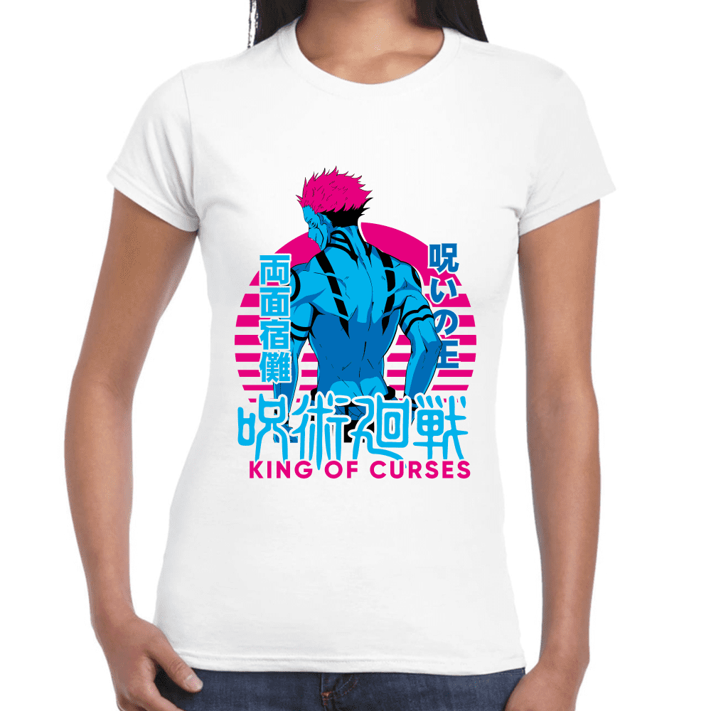 Playera Jujutsu Kaisen Sukuna Algodón Premium #1051
