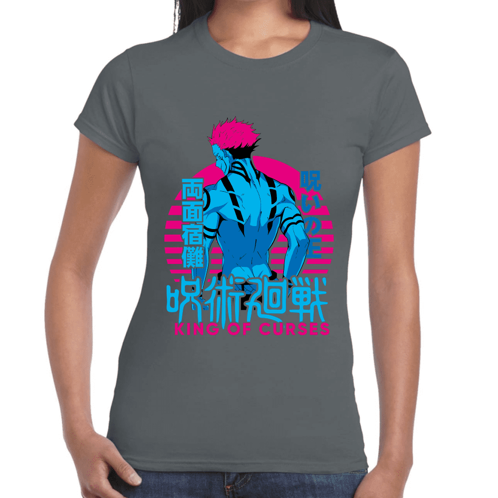 Playera Jujutsu Kaisen Sukuna Algodón Premium #1051