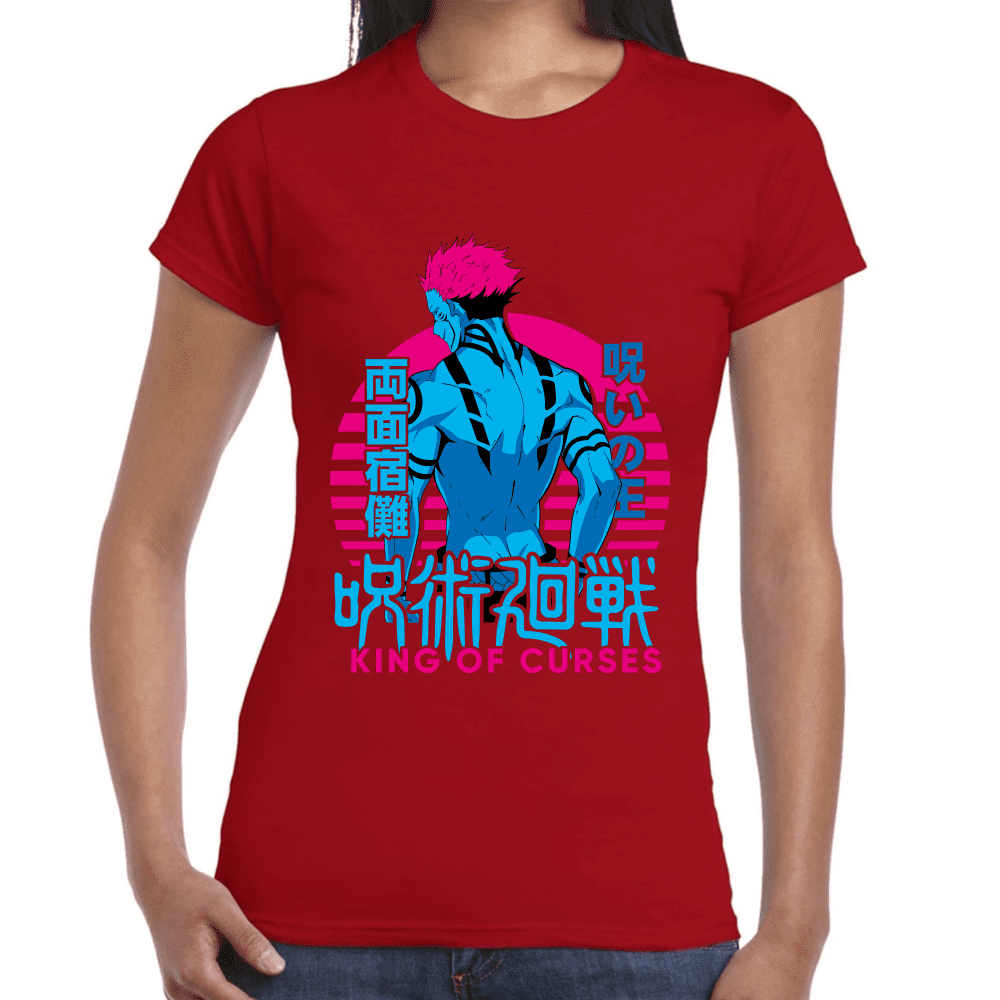 Playera Jujutsu Kaisen Sukuna Algodón Premium #1051