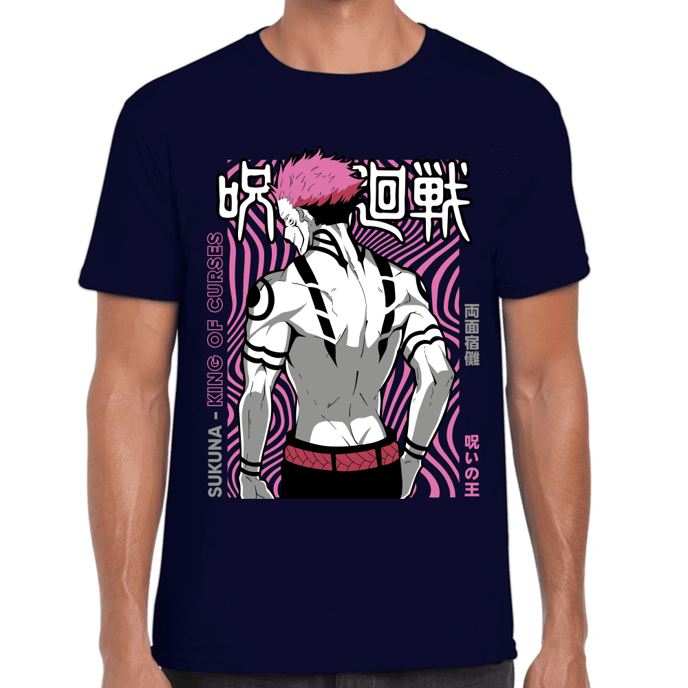 Playera Jujutsu Kaisen Sukuna Algodón Premium #1052