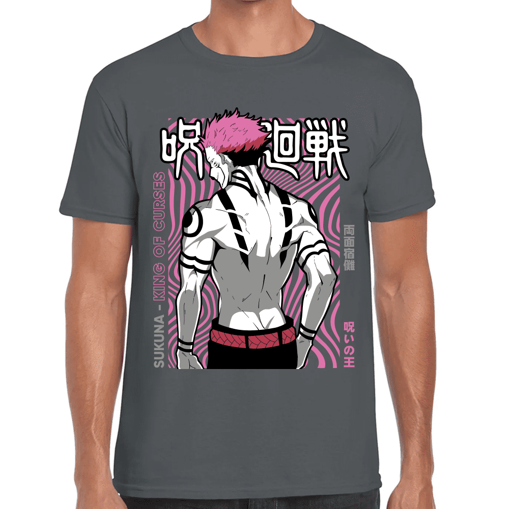 Playera Jujutsu Kaisen Sukuna Algodón Premium #1052