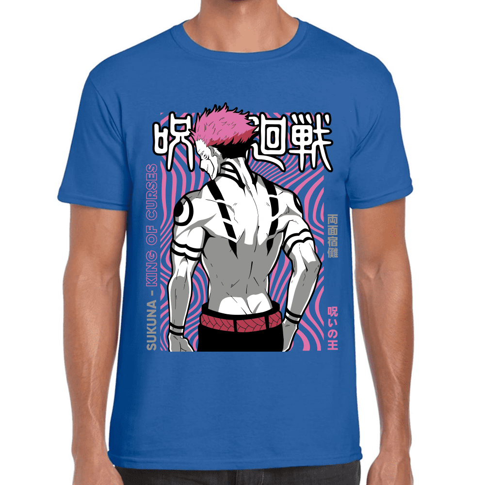 Playera Jujutsu Kaisen Sukuna Algodón Premium #1052