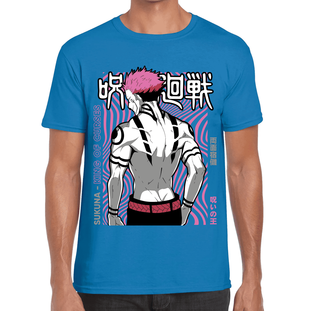 Playera Jujutsu Kaisen Sukuna Algodón Premium #1052