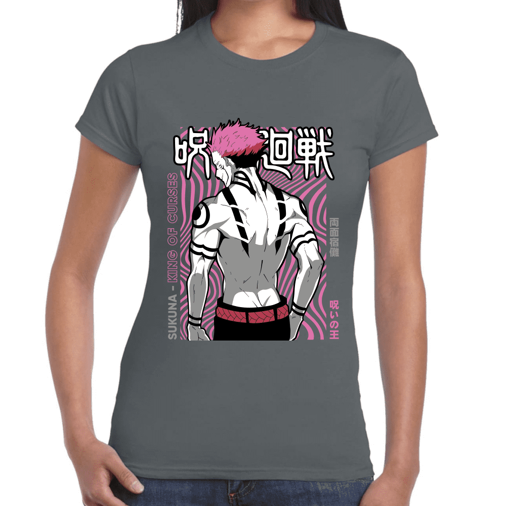 Playera Jujutsu Kaisen Sukuna Algodón Premium #1052