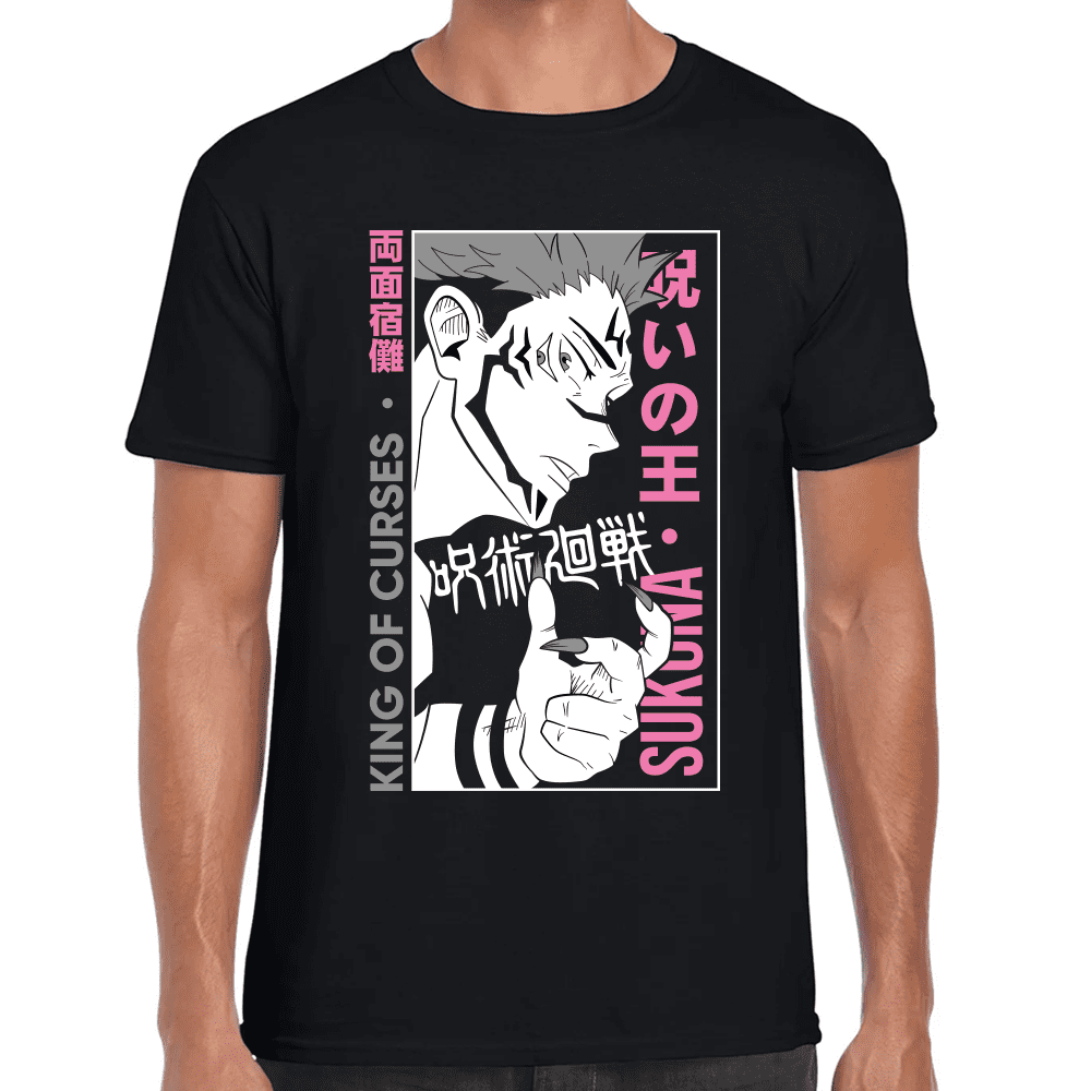 Playera Jujutsu Kaisen Sukuna Algodón Premium #1053