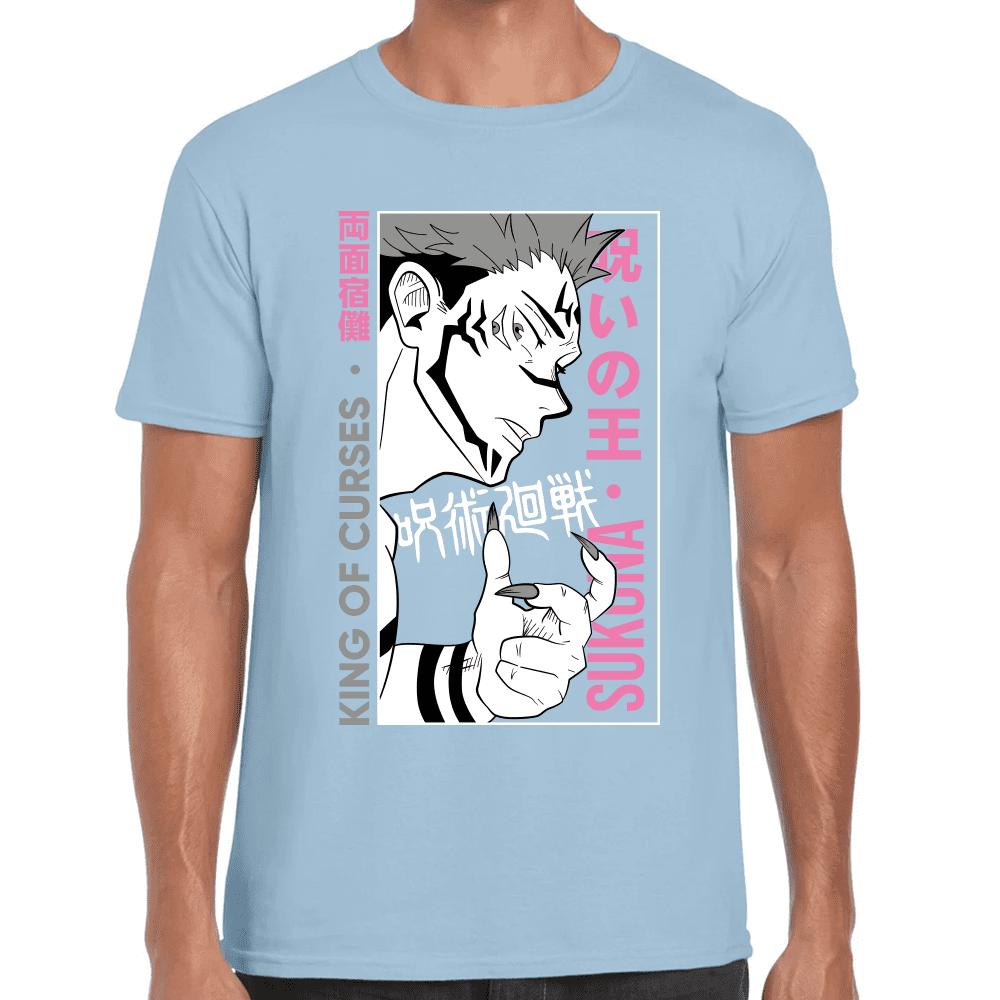 Playera Jujutsu Kaisen Sukuna Algodón Premium #1053