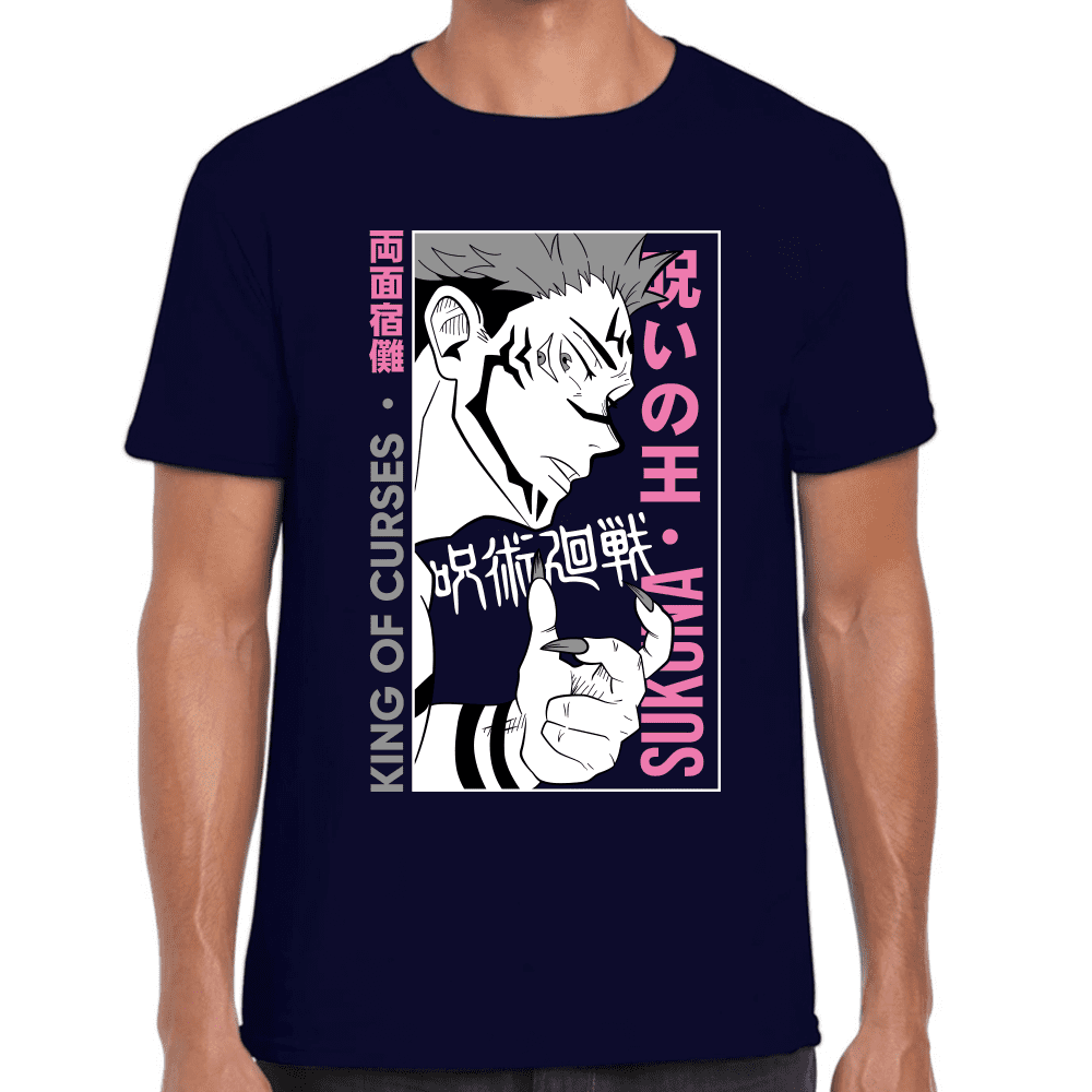 Playera Jujutsu Kaisen Sukuna Algodón Premium #1053